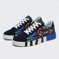 Kleurrijke Sneaker Met Grafisch Allover-Patroon - Bernard