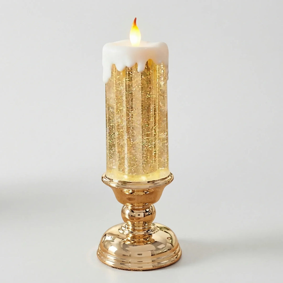 Kleurveranderende LED-Kaars Met Glitters - Sparkflame