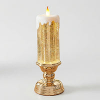 Kleurveranderende LED-Kaars Met Glitters - Sparkflame