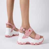 Klobige Plateau-Sandalen - Wendy