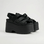 Klobige Retro-Plateausandalen - Ruby