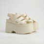 Klobige Retro-Plateausandalen - Ruby