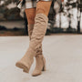 Knee-High Boots With A Block Heel - Gwendolyn