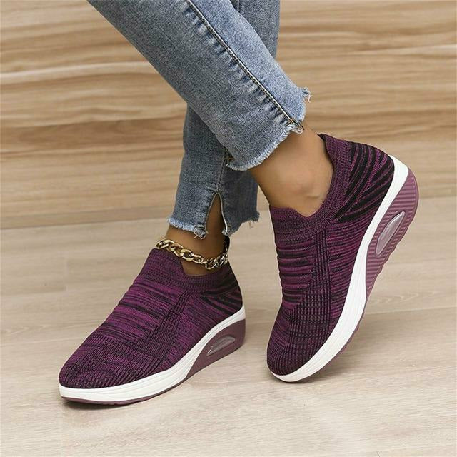 Ergonomische Mesh-Sneaker mit Luftdämpfung für Damen – Alina