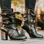 Knöchelhohe Damenstiefelette - Lenia