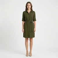 Kragenhemdkleid Mit Taille - Delia
