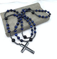 Kreuz-Rosenkranz-Halskette - PowerNecklace