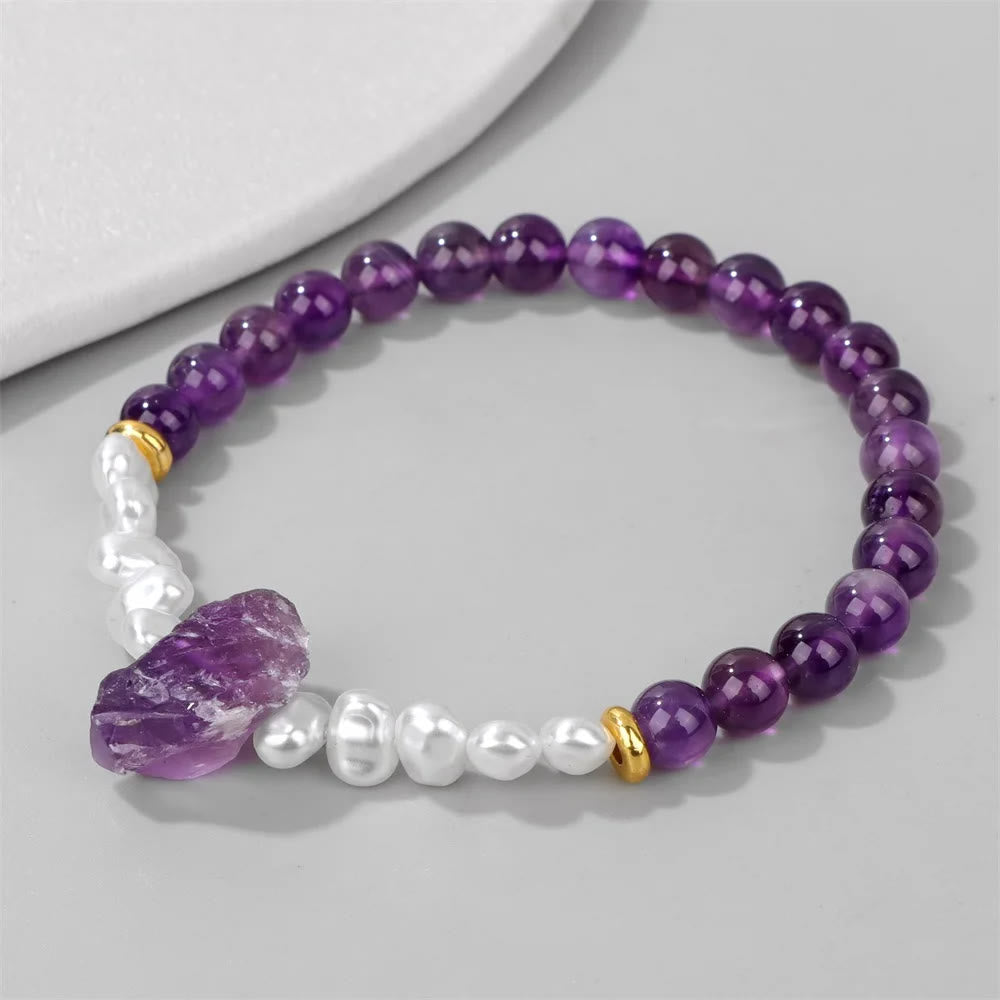 Kristallperlen-Armband - CrystalElegance