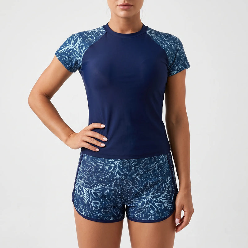 Kurzärmeliges Tankini-Set - Navaris