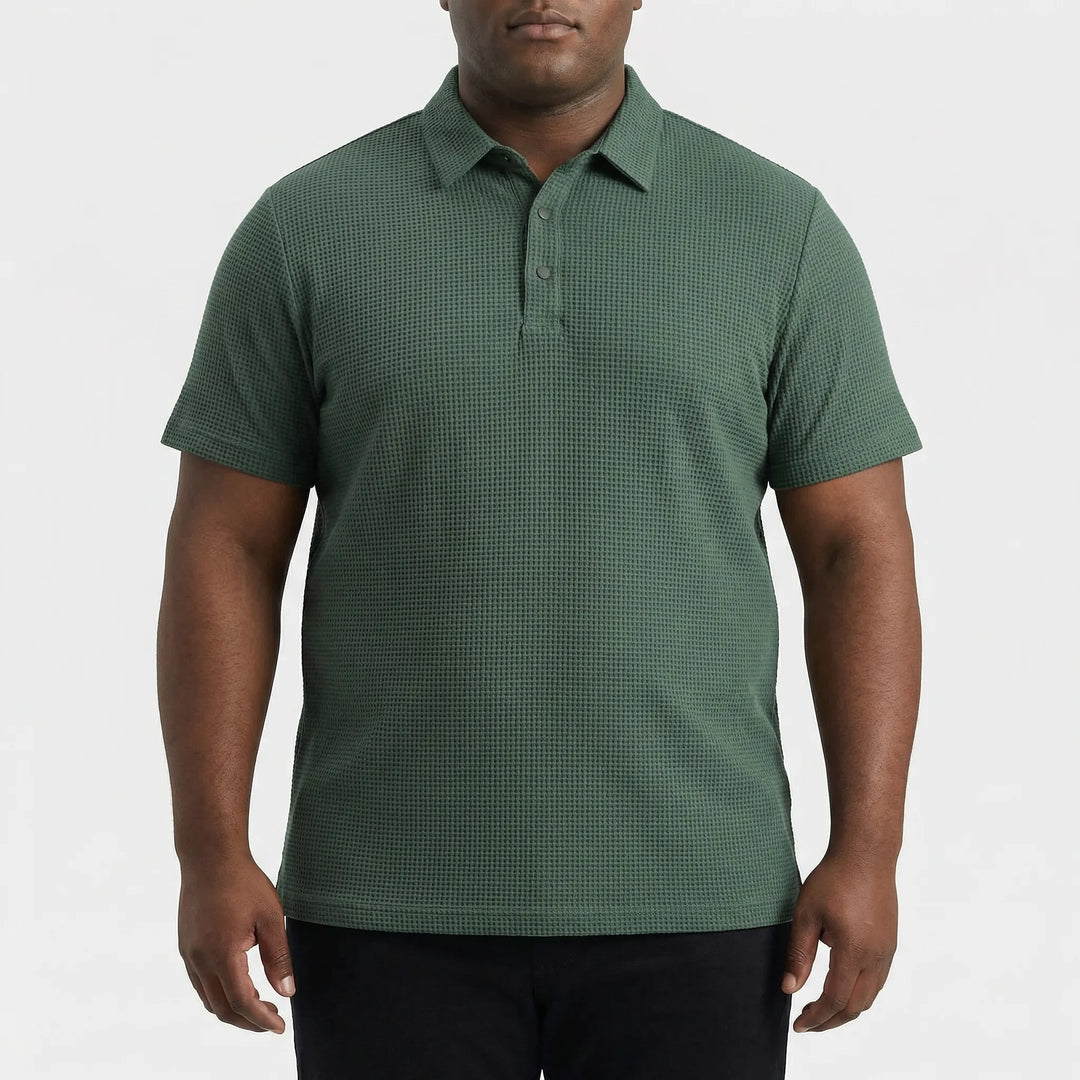 Kurzärmliges Polo Shirt Mit Struktur - Emanuel