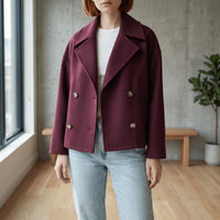 Kurze Zweireihige Jacke - Dorothea