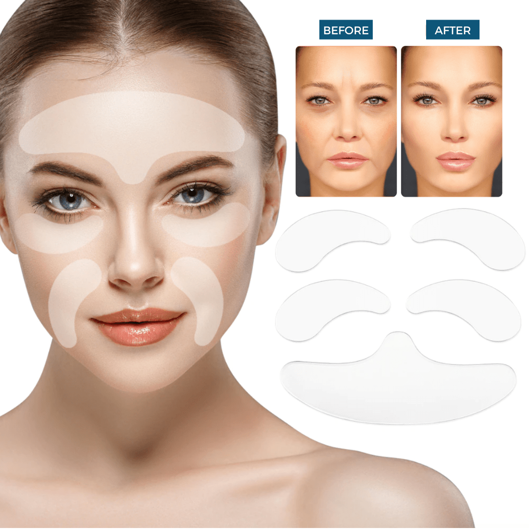 Silicone-Anti-Aging-Pflaster - SilkiPatch
