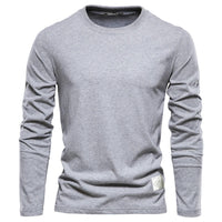 Klassisches Herren Langärmeliges Baumwollshirt – Joris