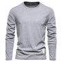Klassisches Herren Langärmeliges Baumwollshirt – Joris