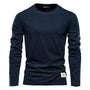 Klassisches Herren Langärmeliges Baumwollshirt – Joris