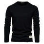 Klassisches Herren Langärmeliges Baumwollshirt – Joris