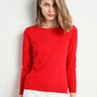 Langarm-Pullover Mit Rundhalsausschnitt - Katrin