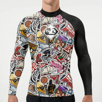 Langarm-Schwimmshirt - Brexion