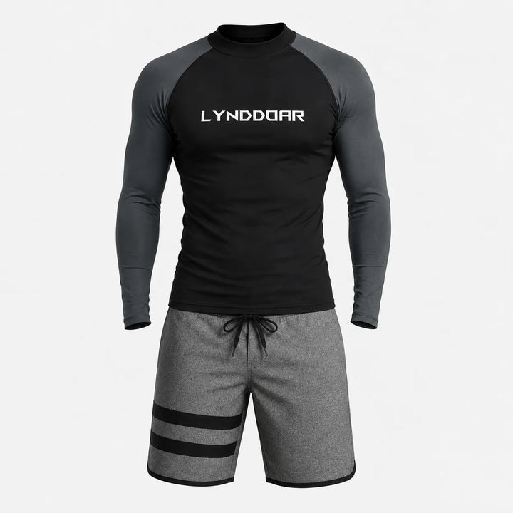 Langarm-Surfshirt - Oceanaura