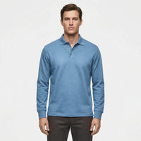 Langarm Polo Shirt Stil - Ilias