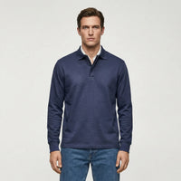 Langarm Polo Shirt Stil - Ilias