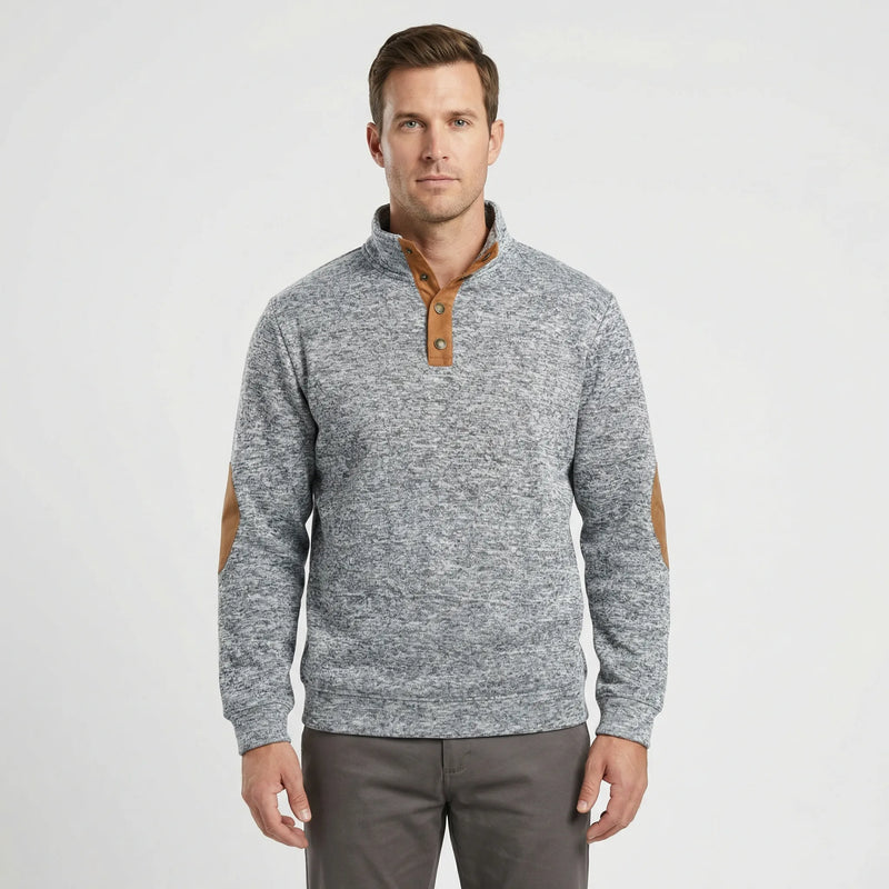 Langarm Pullover Mit Stehkragen - Eddy