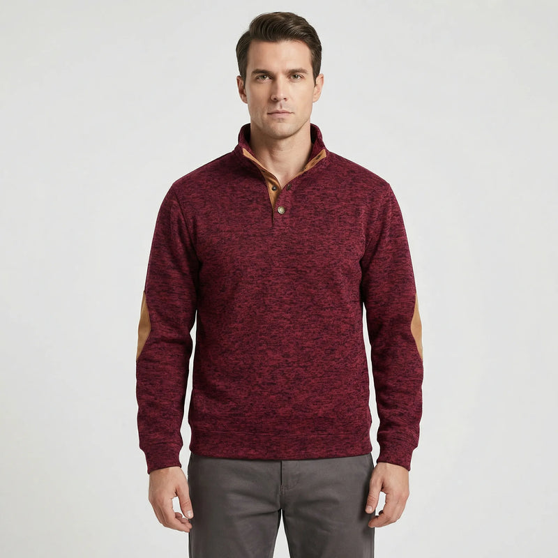 Langarm Pullover Mit Stehkragen - Eddy