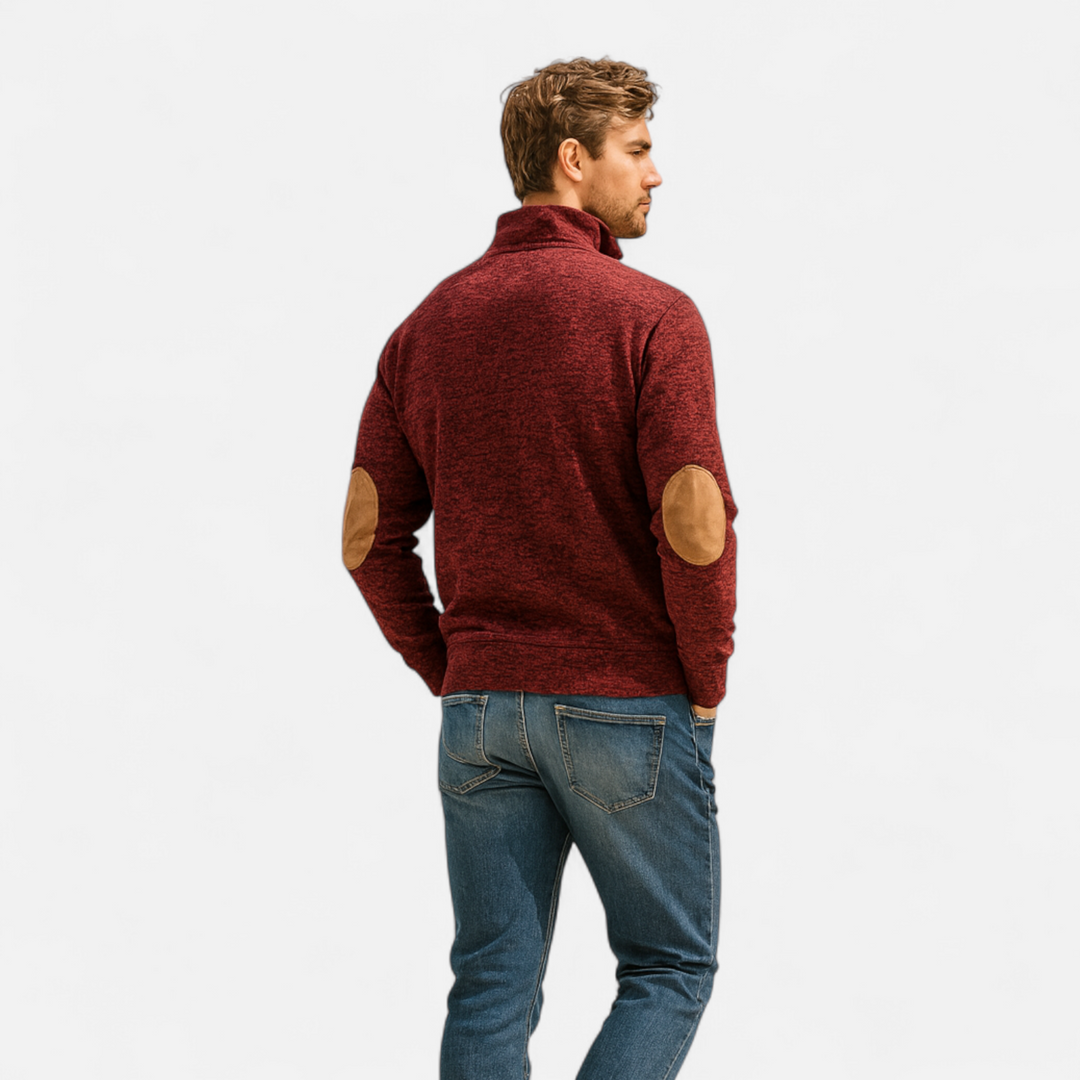 Langarm Pullover Mit Stehkragen - Eddy