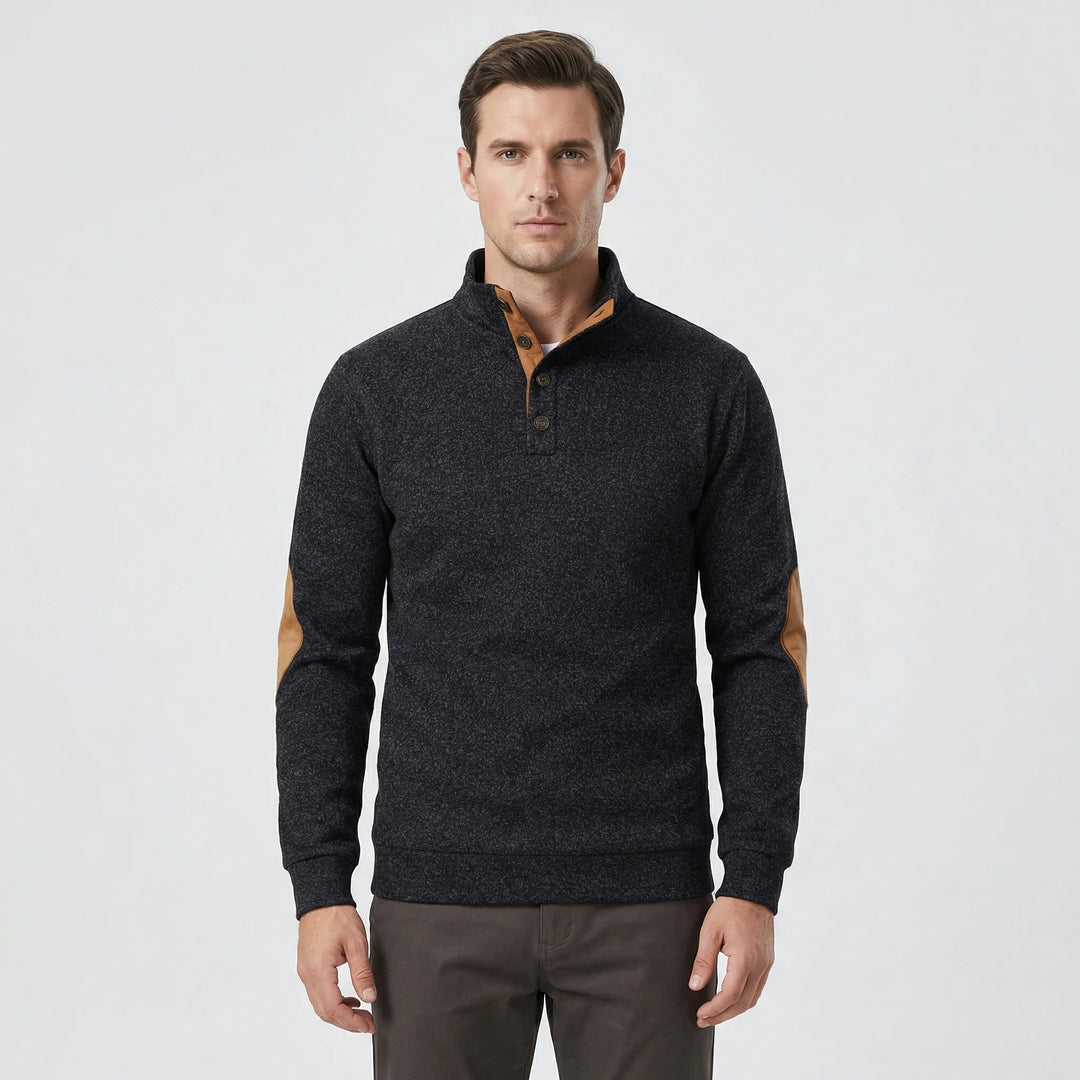 Langarm Pullover Mit Stehkragen - Eddy