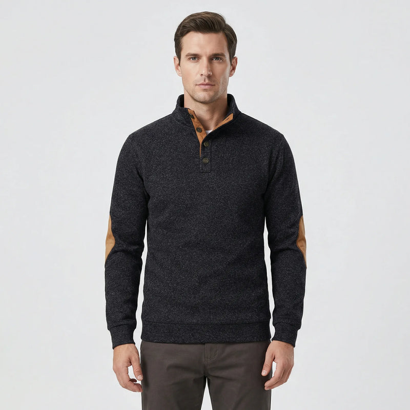 Langarm Pullover Mit Stehkragen - Eddy
