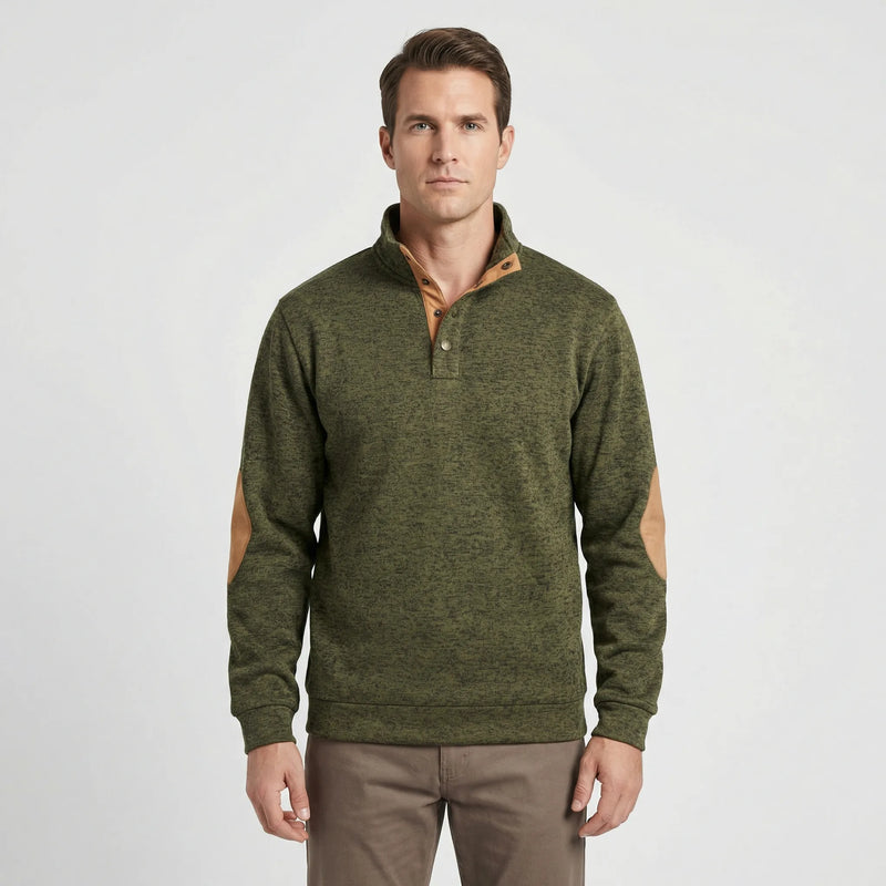 Langarm Pullover Mit Stehkragen - Eddy