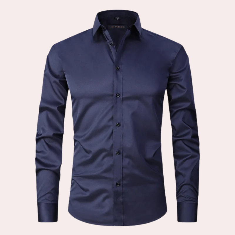 Langarm Slim Fit Hemd - Kian