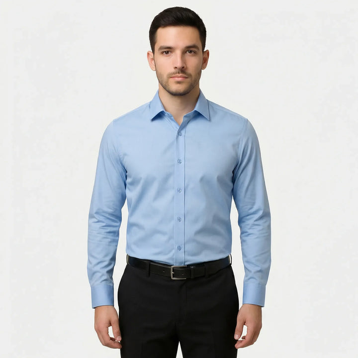 Langarm Slim Fit Hemd - Kian
