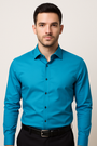 Langarm Slim Fit Hemd - Kian