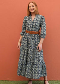 Langärmeliges Maxi Kleid - Joleen