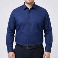Langärmliges Herrenhemd Slim Fit - Percy