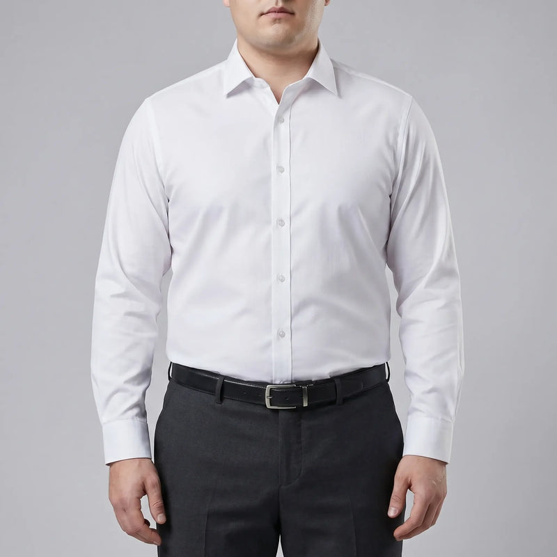 Langärmliges Herrenhemd Slim Fit - Percy