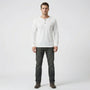 Langarmshirt Mit Knopfleiste - Giuseppe