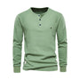 Langarmshirt Mit Knopfleiste - Giuseppe