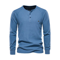 Langarmshirt Mit Knopfleiste - Giuseppe