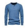 Langarmshirt Mit Knopfleiste - Giuseppe