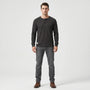 Langarmshirt Mit Knopfleiste - Giuseppe