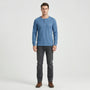 Langarmshirt Mit Knopfleiste - Giuseppe