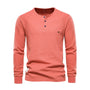 Langarmshirt Mit Knopfleiste - Giuseppe