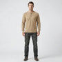 Langarmshirt Mit Knopfleiste - Giuseppe
