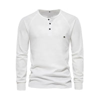 Langarmshirt Mit Knopfleiste - Giuseppe