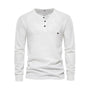 Langarmshirt Mit Knopfleiste - Giuseppe