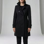 Langer Taillierter Trenchcoat - Alicia