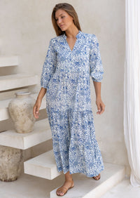 Langes Gestuftes Maxikleid - Kimberley