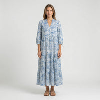 Langes Gestuftes Maxikleid - Kimberley
